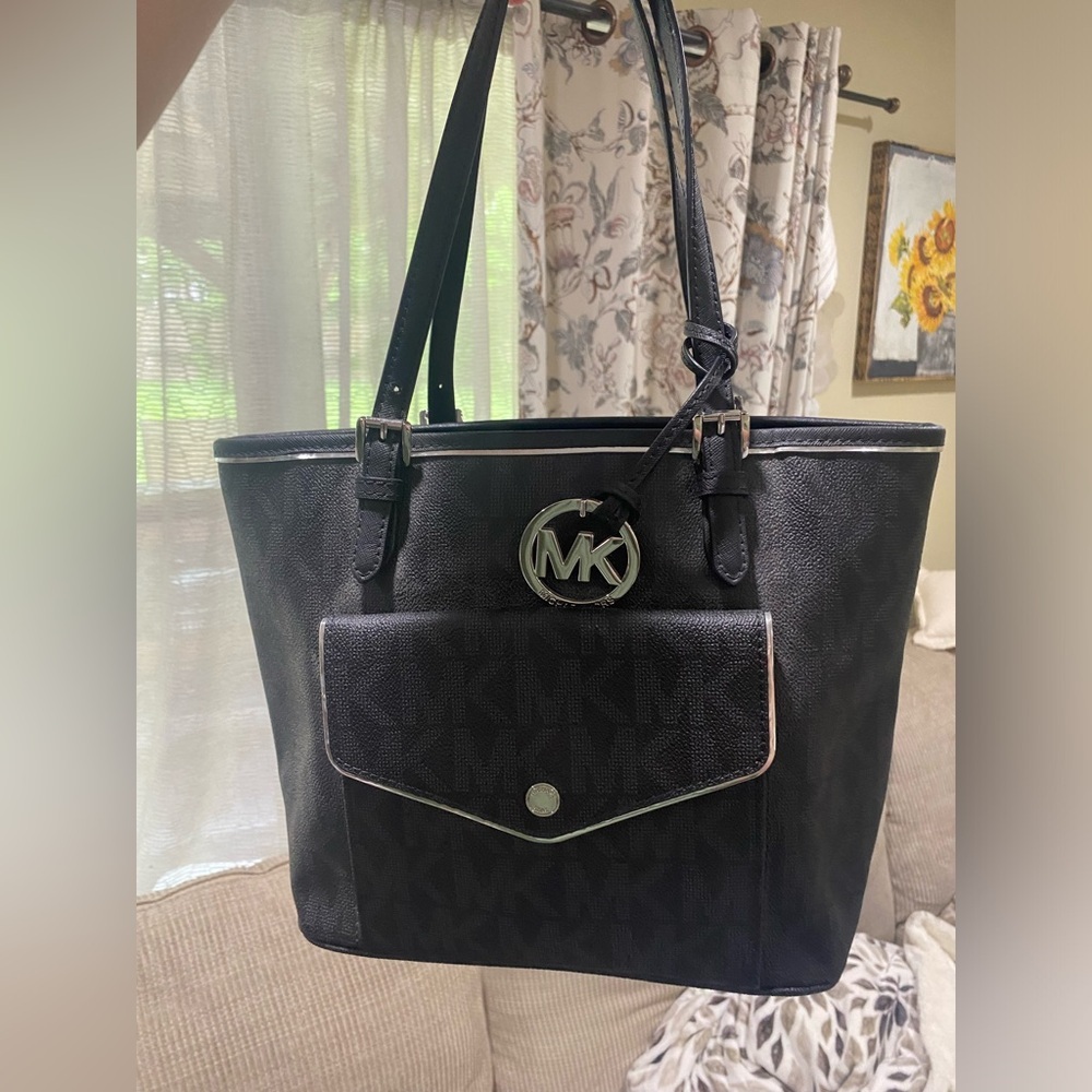 Michael Kors Black Tote Bag